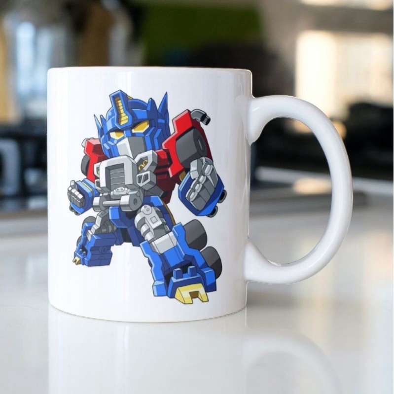 แก้ว Transformers Optimus Prime Autobot