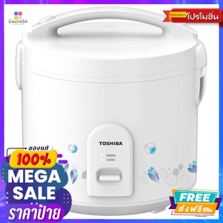 Toshiba(โตชิบา) Toshiba โตชิบา หม้อหุงข้าว 1.0 ล. รุ่น RC-T10JH Toshiba Toshiba Rice Cooker 1.0 L Model RC-T10JHหม้อหุงข