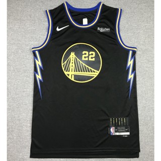 ขายดี ครบรอบ 75 ปี 2022 NBA สีทอง สําหรับผู้ชาย #22 เสื้อกีฬาบาสเก็ตบอล ปักลาย Andrew Wiggins BDppbi66DLabik11 สีฟ้า