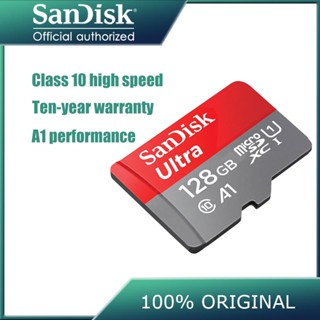 Sandisk Ultra micro SD 64gb 128gb เมมโมรี่การ์ด 32gb 16gb microsd 256gb TF แฟลชการ์ด UHS-I cartao de memoria