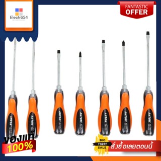 SENIOR ชุดไขควงหัวตอกปลายแม่เหล็ก ANTON 7 ชิ้น/ชุดSENIOR SCREWDRIVER SET ANTON 7EA/SET