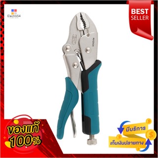 CRV คีมล็อกปากโค้ง CRV MAZDOX W031094 7 นิ้วCRV CURVED-JAW LOCKING PLIERS MAZDOX W031094 7"