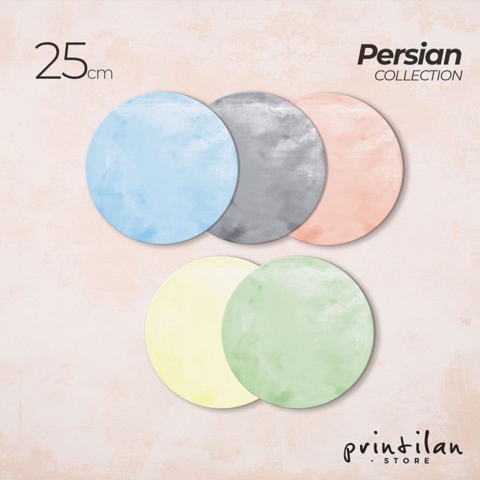 [รอบ 25 ซม.] PERSIAN COLLECTION CAKE BOARD / Printilan Store CAKE Stand