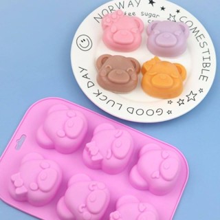 ซิลิโคน หมี Bear Silicone ซิลิโคนทำขนม ทำเค้ก แม่พิมพ์ทำขนม วุ้น รูปหมี