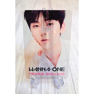 WANNA ONE PREMIER SHOW-CON TRANSPARENT PHOTO CARD