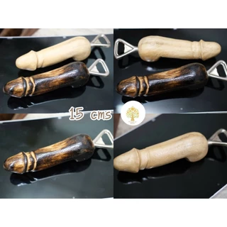 ที่เปิดขวด สีเนื้อไม้,สีเผา ขนาด 10 cm. - 20 cm. T0161 - T0168