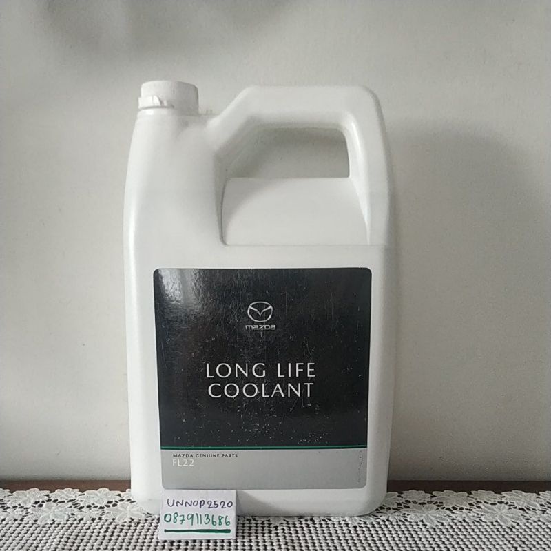 น้ำยาหล่อเย็นมาสด้า Longlife Coolant FL22แท้ศูนย์แกลลอน 4ลิตร