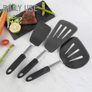 Daily Use Silicone Kitchen Utensils Set 3Pcs Cooking Tools For Nonstick Cookware Set Shovel Slotted Turner