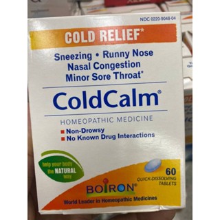 Boiron Coldcalm Quick Dissolving Cold Relief Tablets