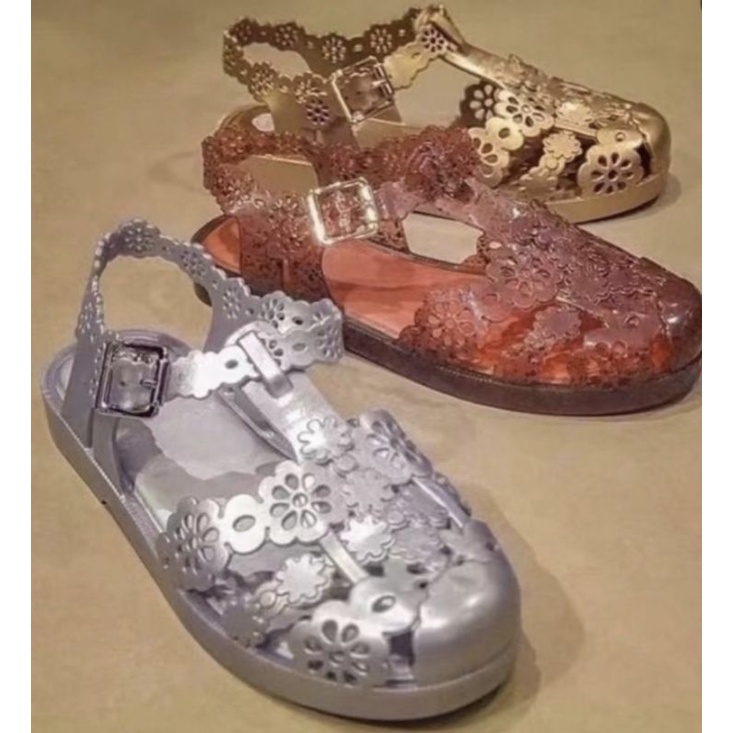 1:1 Original Melissa Possession Victor & Rofl สีใหม่รองเท้าแตะยางผู้หญิงลําลองล่าสุด