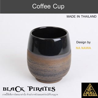 NA NAWA Ceramic Coffee Cup NY39-BLACK PIRATES