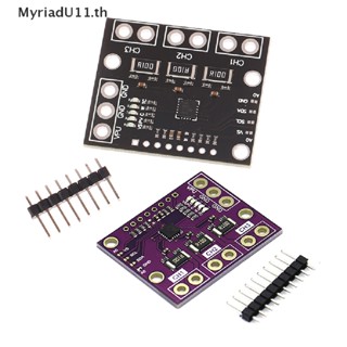 Myriadu INA3221 โมดูลวัดแรงดันไฟฟ้า สามช่องทาง ด้านข้างสูง สําหรับรถบัส