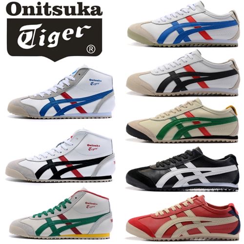 Onitsuka Tiger Mexico 66 【หนังแกะคุณภาพสูง】รองเท้าผ้าใบ รองเท้าวิ่ง รองเท้าคู่รัก สําหรับผู้ชาย ผู้หญิง