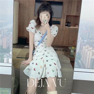 Deja Vu เดรส ชุดเดรส เดรส เดรสผู้หญิง น่ารักและหวาน 2023 ใหม่ 23011010