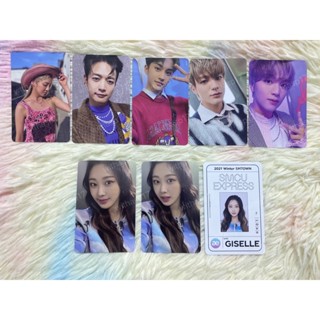 [พร้อมส่ง] การ์ด 2021 SMTOWN SMCU Express Hyoyeon Minho Mark Jeno Haechan Giselle ฮโยยอน มินโฮ มาร์ค เจโน่ แฮชาน จีเซล