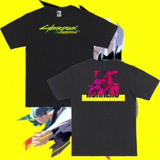 เสื้อยืดแฟชั่น เสื้อยืด ลายการ์ตูนอนิเมะ Cyberpunk EdgerunnersDIY เสื้อยืด_12