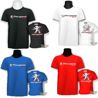 เสื้อยืด พิมพ์ลาย PEUGEOT Sport Old Rally Car WRC สําหรับผู้ชาย