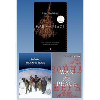 หนังสือภาษาอังกฤษ War and Peace by Leo Tolstoy