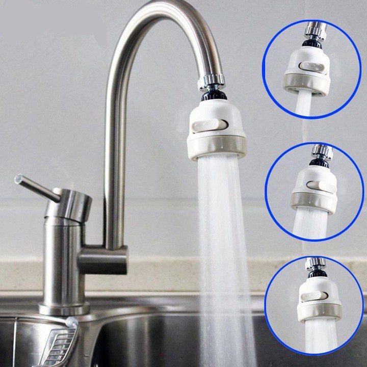 [HCM] Booster Faucet Head Connecting ก๊อกน้ําห้องครัวหมุนได้ 360 องศา H300-A - Egreen แบบใช้แล้วทิ้ง