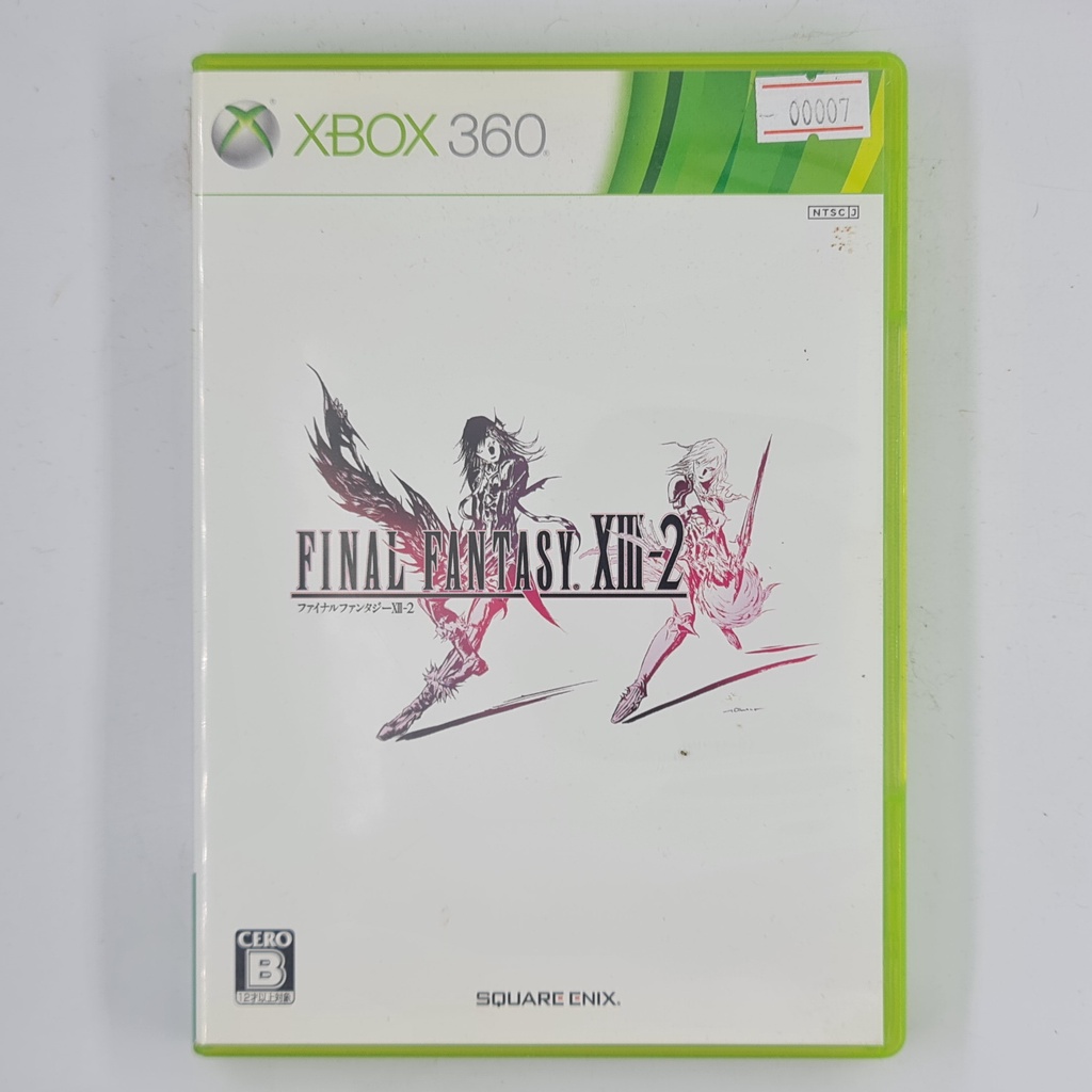 [00007] Final Fantasy XIII-2 (JP)(XBOX360)(USED) แผ่นเกมแท้ มือสอง !!