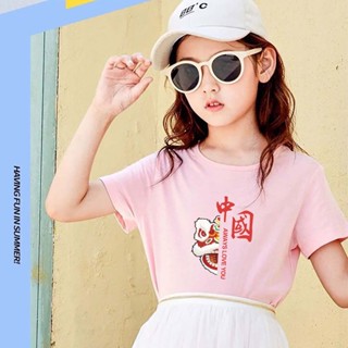 K-2358-SHORT 7สี เสื้อยืดเด็ก เสื้อเด็กน่ารัก เสื้อเด็กราคาปลีก-ส่ง