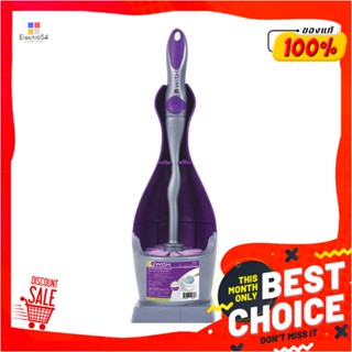 TOILET แปรงล้างสุขภัณฑ์พร้อมฐาน BE WISH BOWLING สีม่วง/เทาTOILET BRUSH WITH HOLDER BE WISH BOWLING PURPLE/GREY