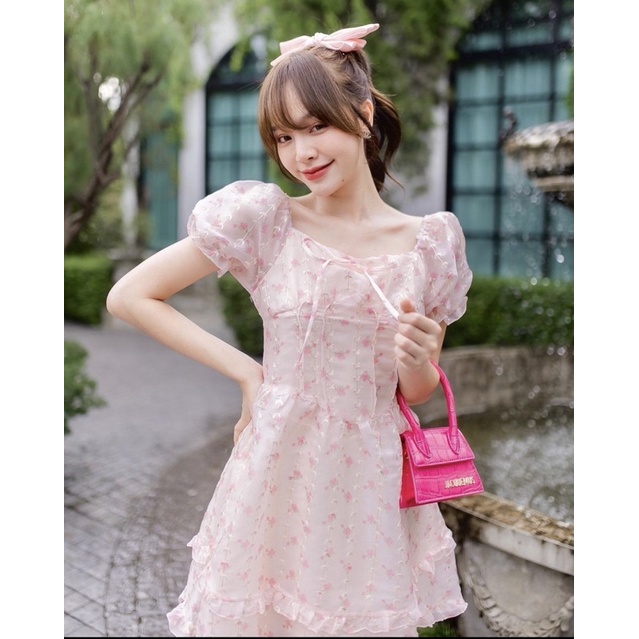 (ไม่เคยใส่) ส่งต่อ ON.DECEMBER25 / Size S / Barbie Doll Dress