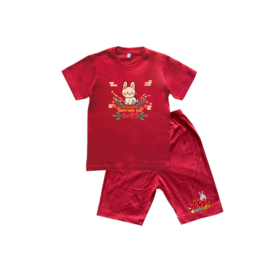 เสื้อสีแดง เสื้อชุดตรุษจีนเด็ก 1-5ขวบ #3