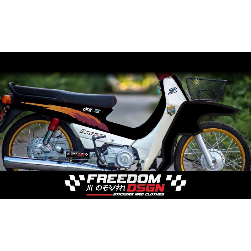 STRPPING YAMAHA ALFA Z คุณภาพสูง สติ๊กเกอร์ Yamaha Alfa
