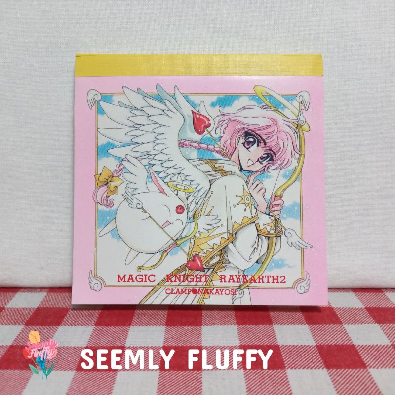 กระดาษโน๊ต สมุดฉีก Magic Knight Rayearth2 Clamponakayosi 4*4"