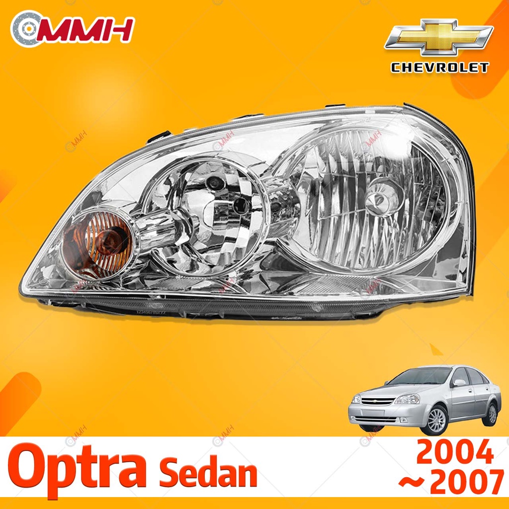 ไฟหน้ารถยนต์ Chevrolet optra optra sedan ปี 2004-2007 ไฟหน้าสำหรับ ไฟหน้า โคมไฟหน้า ไฟหน้า​โปรเจค​เตอร์​ โคมไฟหรถยนต์ เลนส์กระจก headlamp headlight front light lens