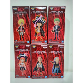 BANPRESTO แบบแยก ONE PIECE FILM RED WCF VOL.1-3