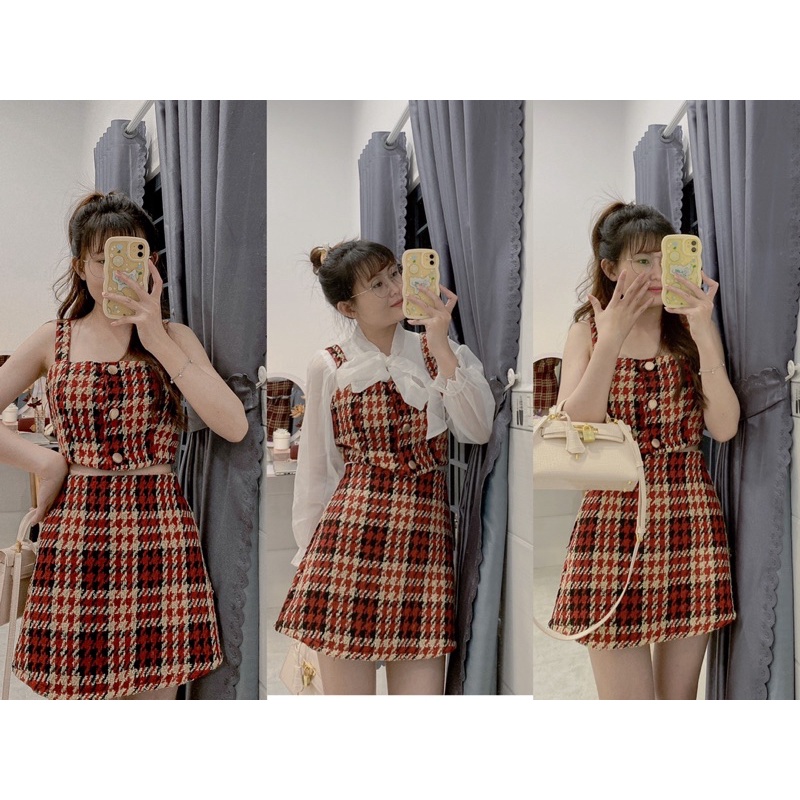 ชุดครอป 2-STRING ขนาดใหญ่ (REAL SHOP PHOTOS)