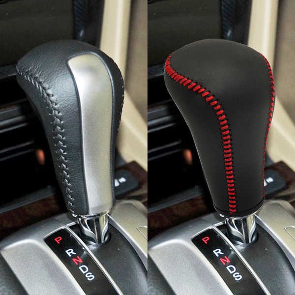 เหมาะสําหรับ ฮอนด้า 08-13 รุ่นที่แปดฝาครอบเกียร์หนัง สอดคล้อง 11-16 ปีเพลงบทกวีรูปแบบฝาครอบเกียร์เบรกมือ - รูปที่ 2