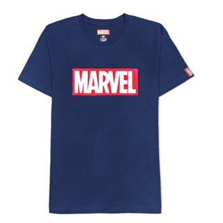 MARVEL Block 100% Cotton Men T Shirt Lelaki Baju Lelaki Tshirt Cotton (Navy) VIM21752_03