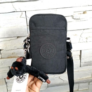 KIPLING Tally crossbody phone bag**สีดำ**