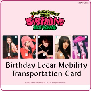 [RED VELVET] Birthday Locar Mobility Transportation Card