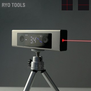  Ryo Tools ไม้บรรทัดวัดมุมเลเซอร์ ไม้บรรทัดวัดระดับ LED จอแสดงผลดิจิตอล เครื่องมือวัดสำหรับการทำงาน