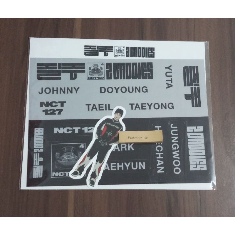 Nct 127 MD 2BADDIES LUGGAGE สติ๊กเกอร์ JAEHYUN ชุด JILJU STREET