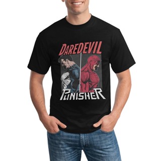 New Arrival Fashion Gildan Tshirts Marvel The Punisher Vs. Daredevil Various Colors Available_04