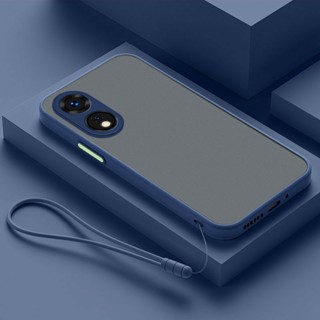 [ฟรีสายคล้อง] Oppo Reno 8T 8Z 8 Pro 5G reno8T 5G โปร่งแสง อะคริลิค ฝ้า ลูกกวาด เคสใส ฝาหลัง พลาสติกด้าน เคส