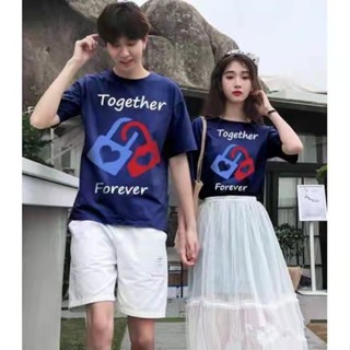 New Cotton Couple T-shirt High quality 2 in 1 COD_02