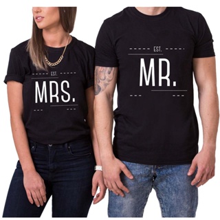 PLAY Men Couples Lover Valentines Day Short Sleeve Love Letter Print T Shirts Tops - black korean s_05