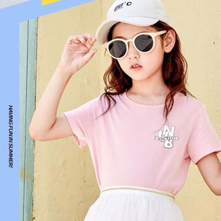 K-2354-SHORT 3สี เสื้อยืดเด็ก เสื้อเด็กน่ารัก เสื้อเด็กราคาปลีก-ส่ง