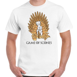 เสื้อยืดผ้าฝ้าย เสื้อยืดคอกลม แขนสั้น ผ้าฝ้าย 100% พิมพ์ลาย Game of Thrones Game of Thrones สําหรับผู้ชาย_07