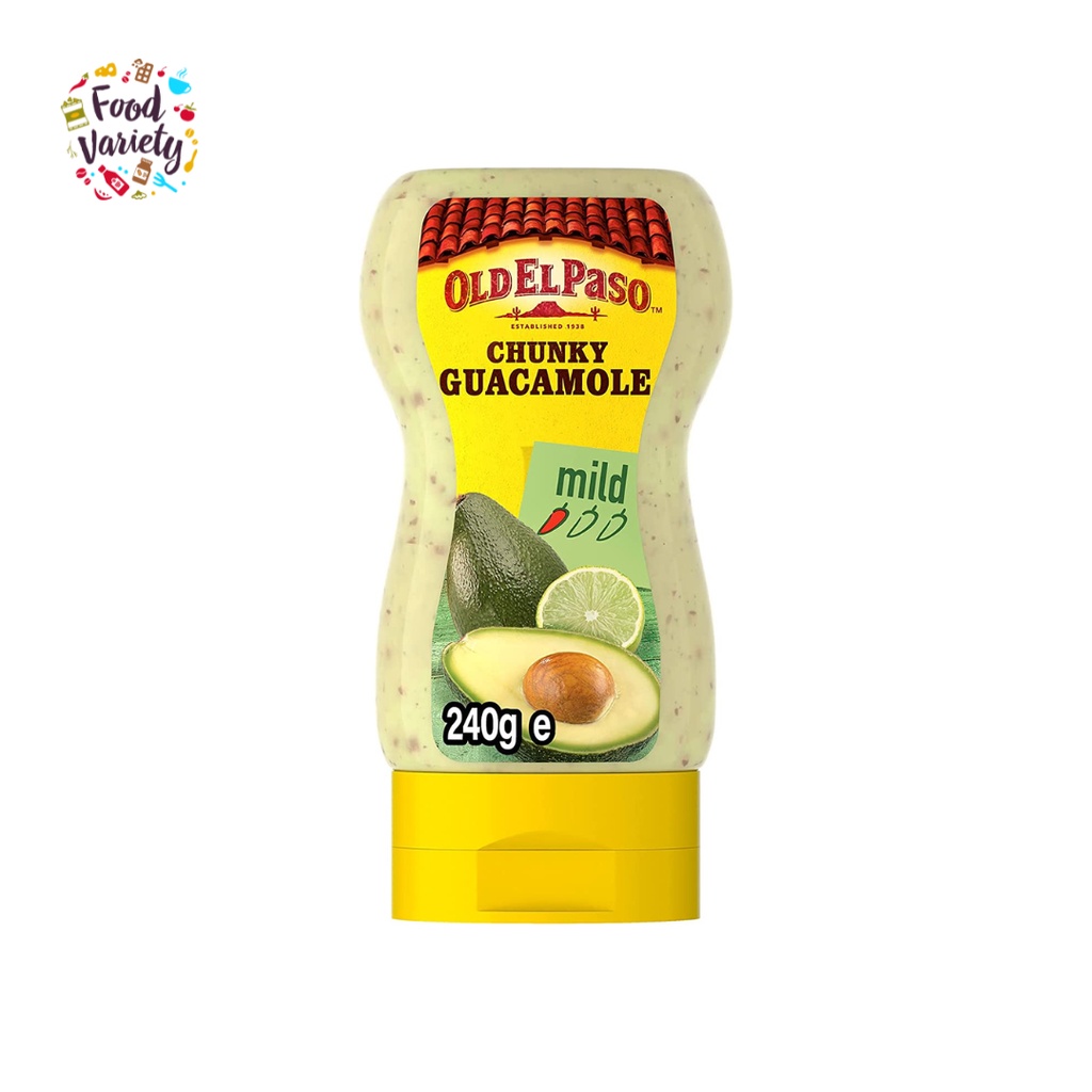 Old El Paso Chunky Guacamole Mild 240g