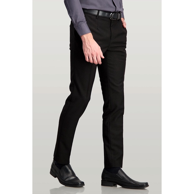 กางเกงขายาว FORMAL SLIM FIT 26 (สีดํา)