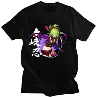 Genshin Impact Kuki Shinobu Tshirt Tshirt 100 Cotton Game Cartoon Tees Shirt For_05