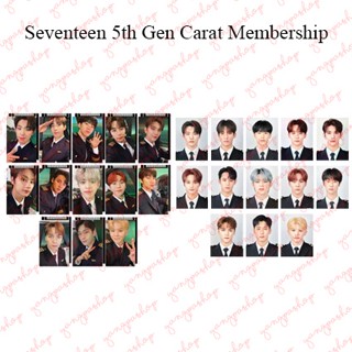 [พร้อมส่ง] Seventeen 5TH GENERATION CARAT SVTN พัดลมโฟโต้การ์ด YANGPASHOP MINGYU SCOUPS HOSHI SVT