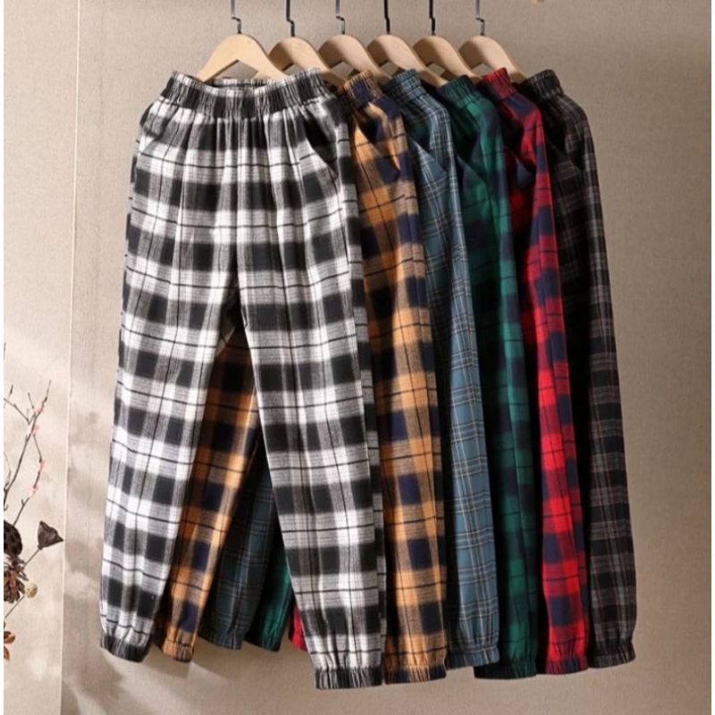 FLANNEL JOGER PANTS (กางเกงของคุณ)